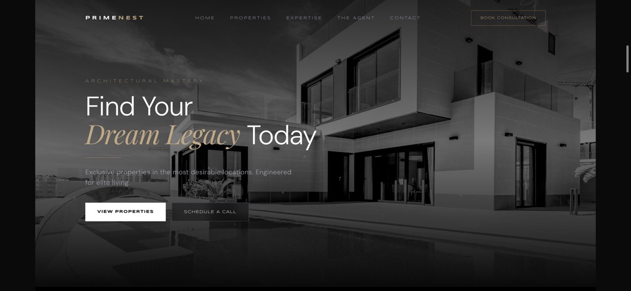 Real Estate Landing Page